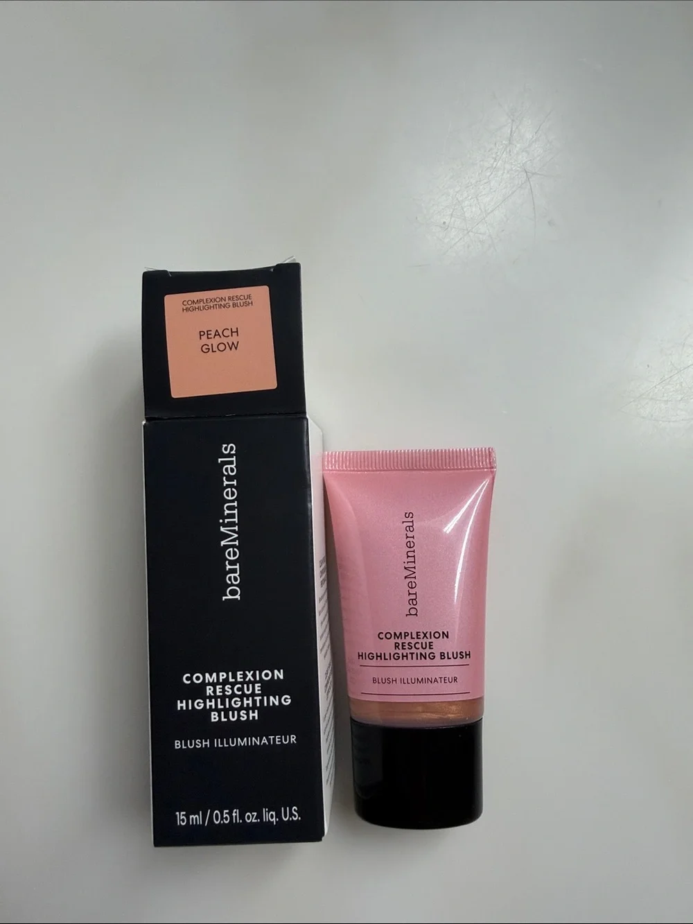 bareMinerals Complexion Rescue Highlighting Blush - Peach Pink